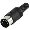 Connettore Din a saldare per audio. Modello: Dnc-005/1.